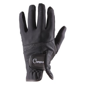 Campus ridehandske i lycra med glitter