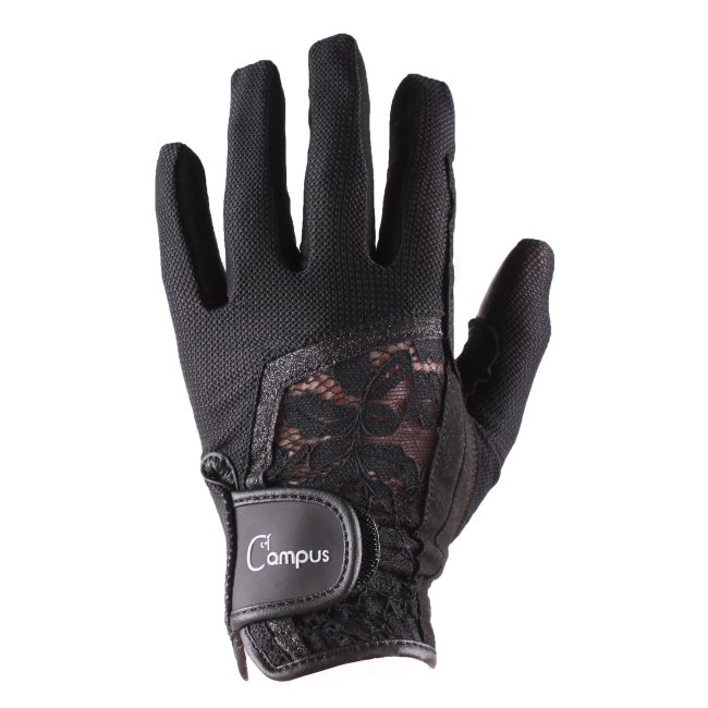 Campus ridehandske med blonde